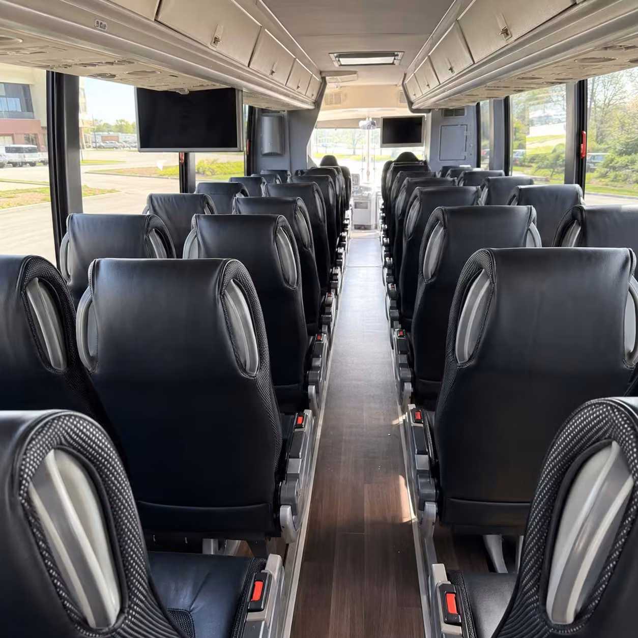 buckeye charter bus interior
